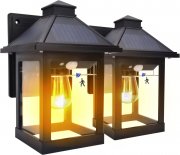 2 St&uuml;ck Nodfens Solarlampen mit Bewegungsmelder f&uuml;r Au&szlig;en