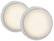 2 St&uuml;ck Nordlux Cuba LED Wandleuchten f&uuml;r den Innen- und Au&szlig;enbereich