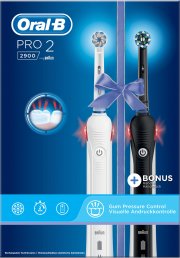 2 St&uuml;ck Oral-B PRO 2 2900 elektrische Zahnb&uuml;rsten