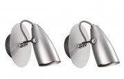 2 St&uuml;ck Philips Massive GRAFIAS Design Energiespar-Wand Deckenleuchten