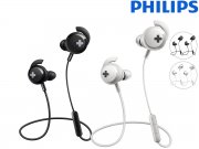 2 St&uuml;ck Philips SHB4305BK/00 BASS+ Bluetooth-Ohrh&ouml;rer schwarz und wei&szlig;