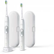 2 St&uuml;ck Philips Sonicare ProtectiveClean 6100 HX6877/34 Elektrische Zahnb&uuml;rsten