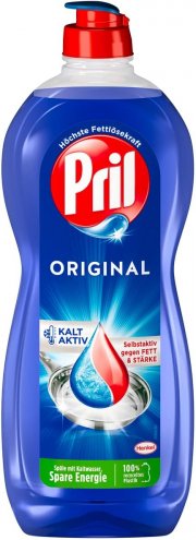 2 St&uuml;ck Pril Original (675 ml), Handgeschirrsp&uuml;lmittel mit h&ouml;chster Fettl&ouml;sekraft