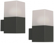 2 St&uuml;ck Ranex LED E27 Au&szlig;enwandleuchten