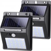 2 St&uuml;ck SALCAR Solarlampen f&uuml;r Au&szlig;en mit Bewegungsmelder