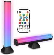 2 St&uuml;ck Semlos RGB LED Lightbar mit Musik Sync