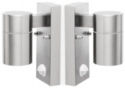 2 St&uuml;ck Smartwares 5000.255L Au&szlig;enleuchten mit Bewegungssensor