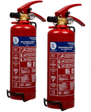 2 St&uuml;ck Smartwares BB1 Feuerl&ouml;scher Pulver 1 kg