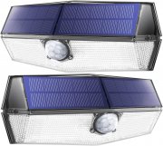 2 St&uuml;ck SNOILITE 200er LED Solarlampen mit Bewegungsmelder