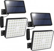 2 St&uuml;ck Tailcas 54 LEDs Solarleuchten mit Bewegungsmelder
