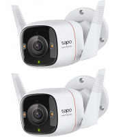 2 St&uuml;ck Tapo TP-Link C310P2 WLAN IP Outdoor &Uuml;berwachungskameras mit Alexa & Google Assistant