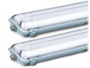 2 St&uuml;ck V-Tac VT-12023 Leuchtstofflampen mit LED-R&ouml;hren IP65 120 cm