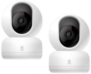 2 St&uuml;ck Woox R4040 Smarte Indoor WLAN &Uuml;berwachungskameras