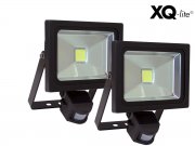 2 St&uuml;ck XQ-Lite 1221B 20W Fluter mit Bewegungssensor