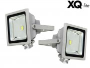 2 St&uuml;ck XQ-Lite LED-Flutlicht mit Bewegungsmelder