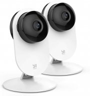 2 St&uuml;ck YI Home 1080p IP WiFi &Uuml;berwachungskamera mit Bewegungserkennung und Nachtsichtfunktion