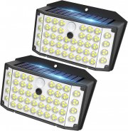 2 St&uuml;ck ZASUN LED Solarlampen mit Bewegungsmelder