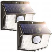 2 St&uuml;k SNOILITE LED Solarlampen mit Bewegungsmelder