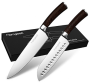 2-teiliges Santokumesser-Set von Homgeek mit Gutscheincode nur noch 27,99 Euro inkl. Versand