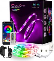 2 x 5 Meter COOLAPA RGB LED Streifen mit App-Steuerung und Musik Sync