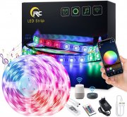 2 x 5 Meter Nobrand LED RGB Strip mit APP, Alexa und Google Steuerung