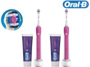 2 x Oral-B PRO750 Pink + Zahnpasta f&uuml;r 45,90&euro; statt 59,90&euro;