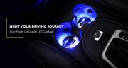 2 x LED beleuchtete Antirutschmatte f&uuml;r eure Auto Getr&auml;nkehalter 6,99&euro; statt11.05&euro;