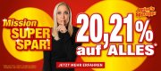 20,21% Rabatt auf fast ALLES bei POCO