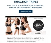20% ab dem Kauf von 3 Teilen bei Triumph (online+im Laden)