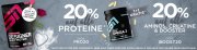 20% auf alle Proteine, Aminos, Creatine und Booster bei Fitmart