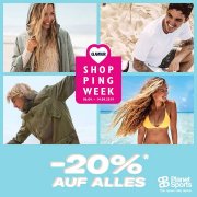 20% auf Alles bei Planet Sports