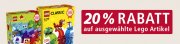 20% auf ausgew&auml;hlte Lego Artikel bei Real