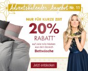 20% auf Bettw&auml;sche bei Galeria Kaufhof