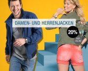 20% auf Damen und Herrenjacken bei Galeria Kaufhof