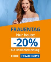 -20% auf Damenbekleidung, nur heute bei Takko
