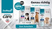 -20% auf das neue Futter Individual Care von Zooroyal
