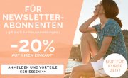 -20% auf den Einkauf bei Newsletter-Anmeldung bei Cecil