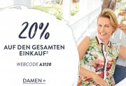 -20% auf den gesamten Einkauf bei Adler