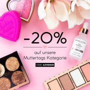 -20% auf die Muttertagsartikel bei kosmetik4lessde