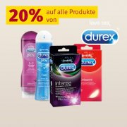 20% auf Durex Produkte bei Rossmann