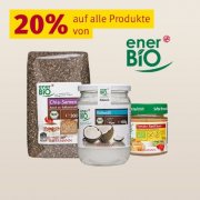 -20% auf enerBio Produkte bei Rossmann 