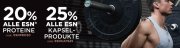 20% auf ESN Proteine & 25% auf ESN Kapselprodukte bei Fitmart