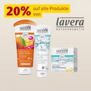 20% auf Lavera Produkte bei Rossmann
