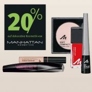 20% auf Manhattan Kosmetik bei Rossmann