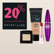 20% auf Maybelline bei Rossmann