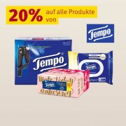 20% auf Tempo-Produkte bei Rossmann
