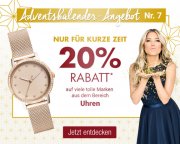 20% auf Uhren bei Galeria Kaufhof