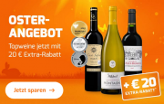 20 Euro Extra-Rabatt auf bereits reduzierte Top-Weine bei Weinvorteil