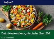 20 Euro Neukunden-Rabatt bei Bofrost