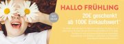 20 Euro Rabatt ab 100 Euro Einkaufswert im Galeria Kaufhof Shop